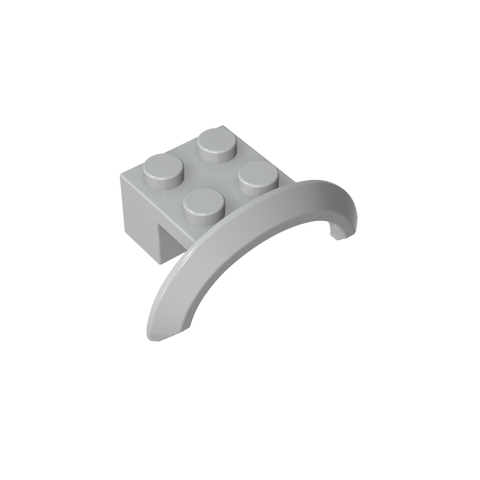 Gobricks,Wheel Arch, Mudguard 4 x 2 1/2 x 1,98282,28579
