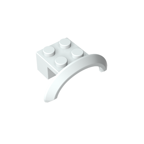 Gobricks,Wheel Arch, Mudguard 4 x 2 1/2 x 1,98282,28579