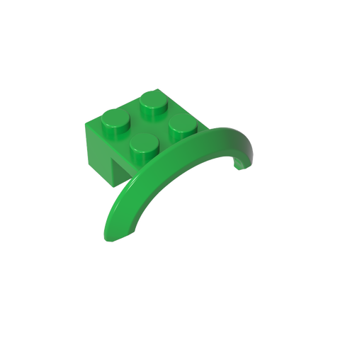 Gobricks,Wheel Arch, Mudguard 4 x 2 1/2 x 1,98282,28579