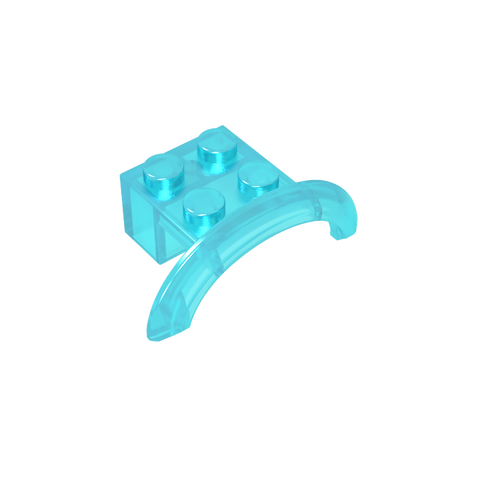 Gobricks,Wheel Arch, Mudguard 4 x 2 1/2 x 1,98282,28579