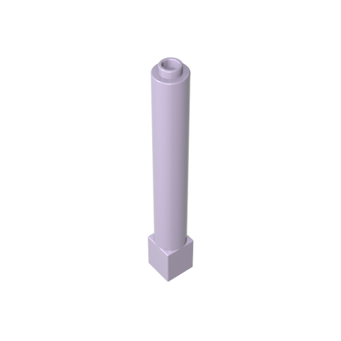 Gobricks,Support 1 x 1 x 6 Solid Pillar,43888
