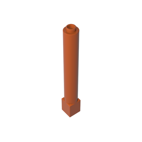 Gobricks,Support 1 x 1 x 6 Solid Pillar,43888