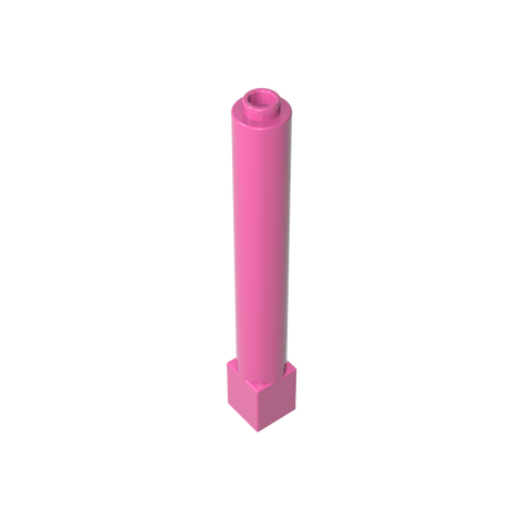 Gobricks,Support 1 x 1 x 6 Solid Pillar,43888