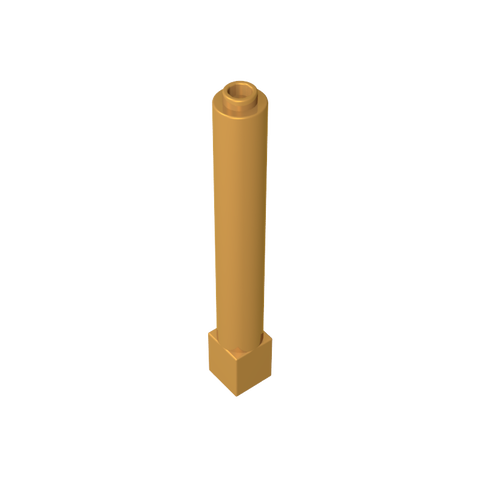Gobricks,Support 1 x 1 x 6 Solid Pillar,43888
