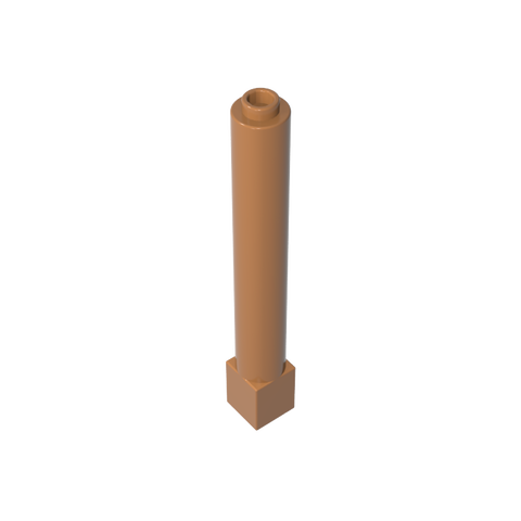 Gobricks,Support 1 x 1 x 6 Solid Pillar,43888
