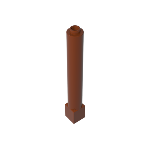 Gobricks,Support 1 x 1 x 6 Solid Pillar,43888