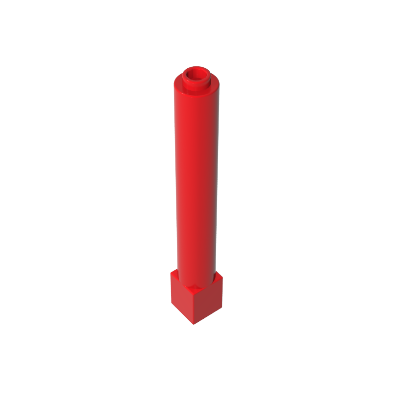 Gobricks,Support 1 x 1 x 6 Solid Pillar,43888