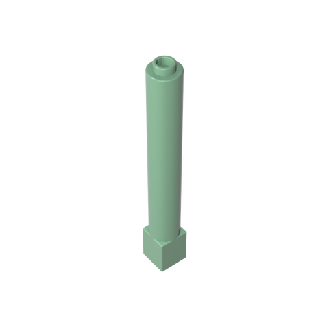 Gobricks,Support 1 x 1 x 6 Solid Pillar,43888