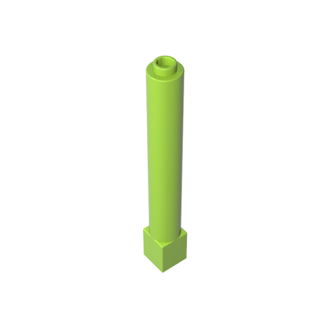Gobricks,Support 1 x 1 x 6 Solid Pillar,43888