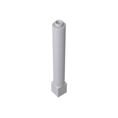 Gobricks,Support 1 x 1 x 6 Solid Pillar,43888
