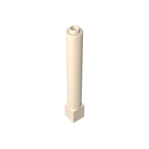 Gobricks,Support 1 x 1 x 6 Solid Pillar,43888