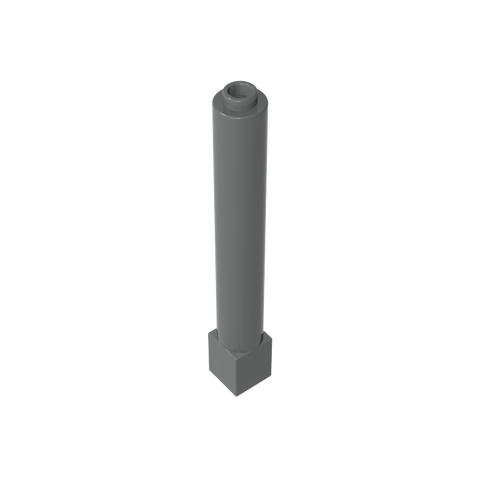 Gobricks,Support 1 x 1 x 6 Solid Pillar,43888