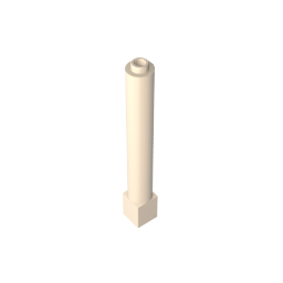 Support 1 x 1 x 6 Solid Pillar,43888