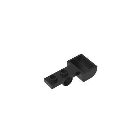 Gobricks,Launcher, 1 x 4 with 1 x 2 Plate with Pin Hole and Bucket (Catapult),88289