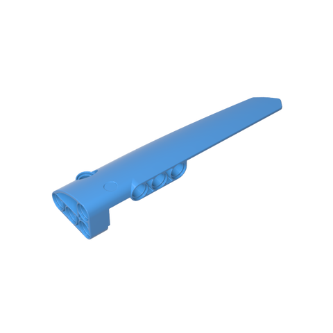 Gobricks,Technic Panel Fairing #5 Long Smooth, Side A,64681