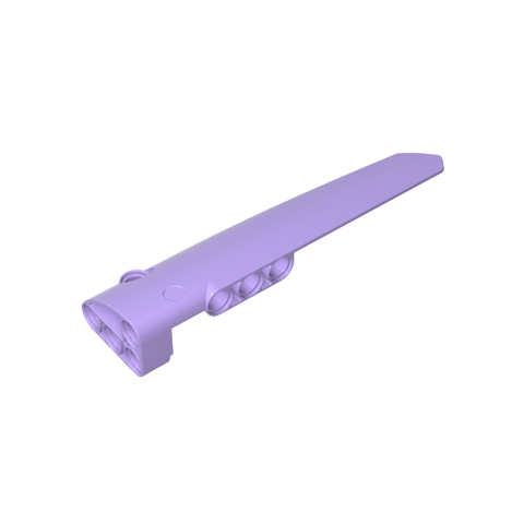 Gobricks,Technic Panel Fairing #5 Long Smooth, Side A,64681