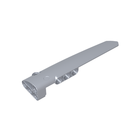 Gobricks,Technic Panel Fairing #5 Long Smooth, Side A,64681