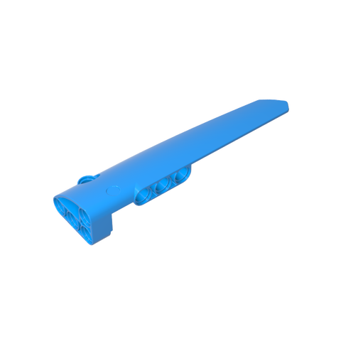 Gobricks,Technic Panel Fairing #5 Long Smooth, Side A,64681
