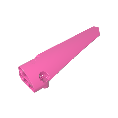Gobricks,Technic Panel Fairing #6 Long Smooth, Side B,64393