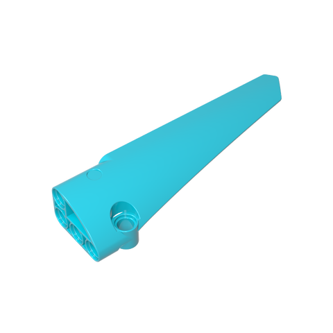 Gobricks,Technic Panel Fairing #6 Long Smooth, Side B,64393