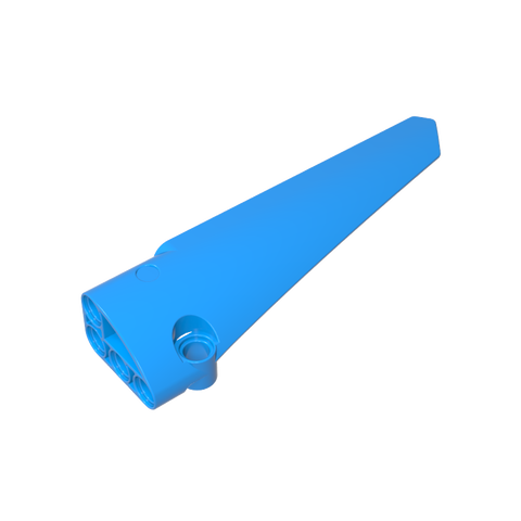 Gobricks,Technic Panel Fairing #6 Long Smooth, Side B,64393