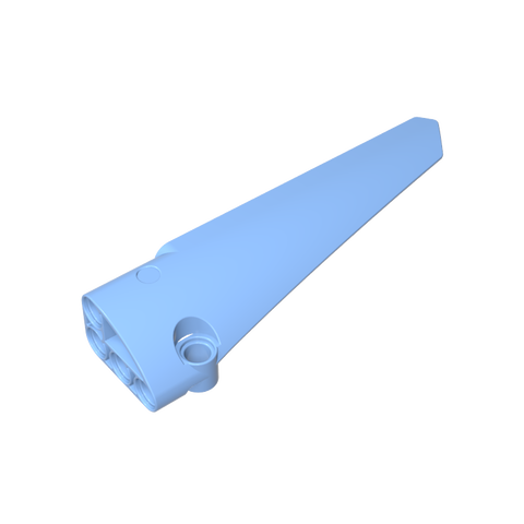 Gobricks,Technic Panel Fairing #6 Long Smooth, Side B,64393
