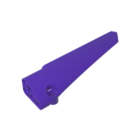 Gobricks,Technic Panel Fairing #6 Long Smooth, Side B,64393