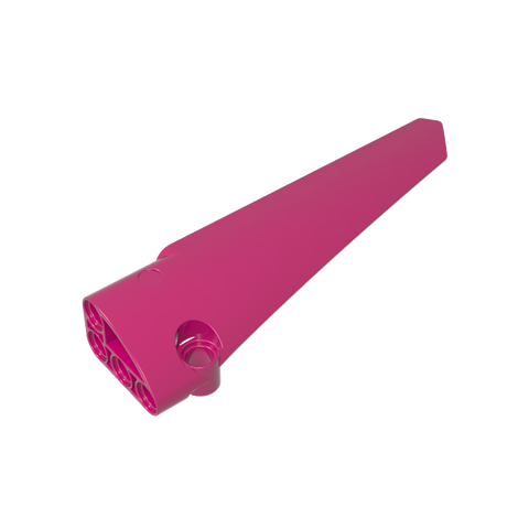 Gobricks,Technic Panel Fairing #6 Long Smooth, Side B,64393