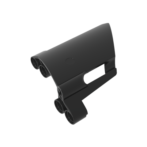 Gobricks,Technic Panel Fairing #22 Large Short, Small Hole, Side A,44352