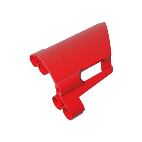 Gobricks,Technic Panel Fairing #22 Large Short, Small Hole, Side A,44352
