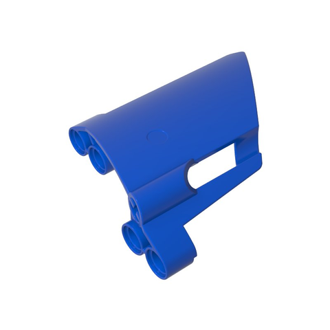 Gobricks,Technic Panel Fairing #22 Large Short, Small Hole, Side A,44352