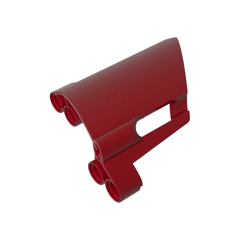 Gobricks,Technic Panel Fairing #22 Large Short, Small Hole, Side A,44352
