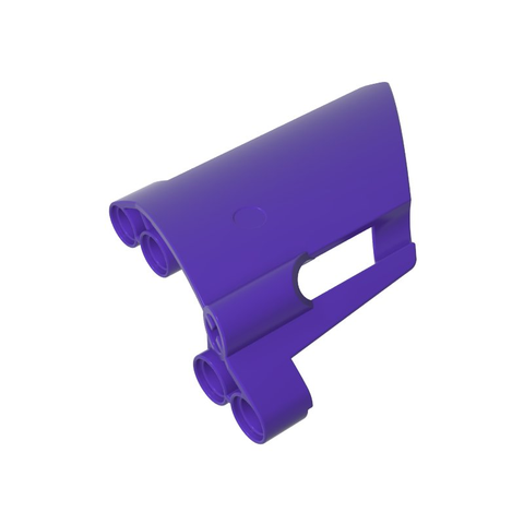 Gobricks,Technic Panel Fairing #22 Large Short, Small Hole, Side A,44352
