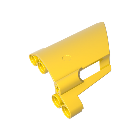 Gobricks,Technic Panel Fairing #22 Large Short, Small Hole, Side A,44352