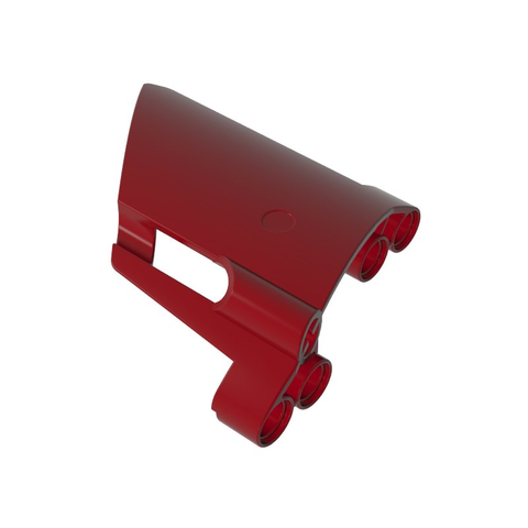 Gobricks,Technic Panel Fairing #23 Large Short, Small Hole, Side B,44353