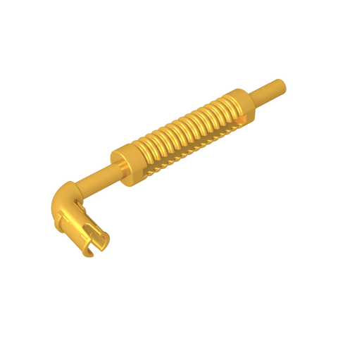 Gobricks,Exhaust Pipe with Technic Pin - Flat End, Rounded Hole,14682,40620,71137b,65571