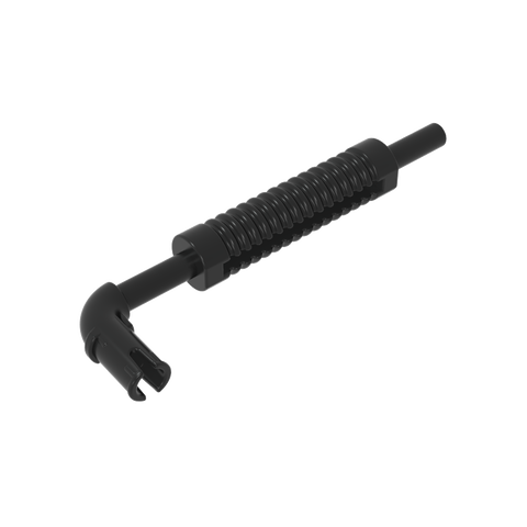 Gobricks,Exhaust Pipe with Technic Pin - Flat End, Rounded Hole,14682,40620,71137b,65571