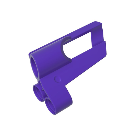 Gobricks,Technic Panel Fairing # 5 Small Short, Large Hole, Side A,32527