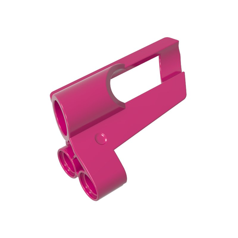 Gobricks,Technic Panel Fairing # 5 Small Short, Large Hole, Side A,32527
