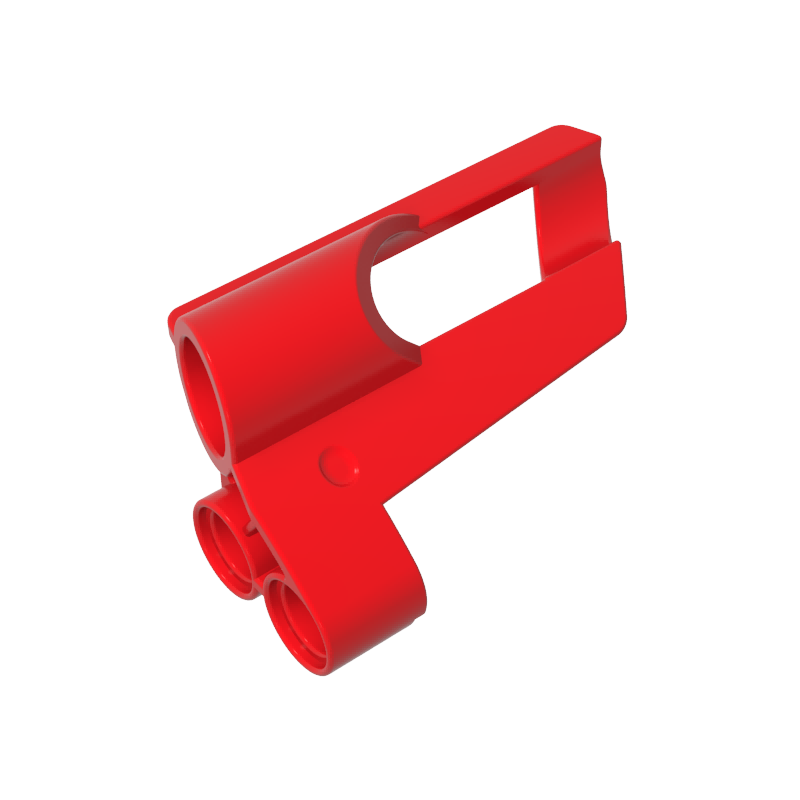 Gobricks,Technic Panel Fairing # 5 Small Short, Large Hole, Side A,32527