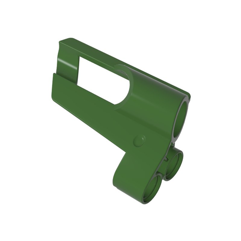 Gobricks,Technic Panel Fairing # 6 Small Short, Large Hole, Side B,32528