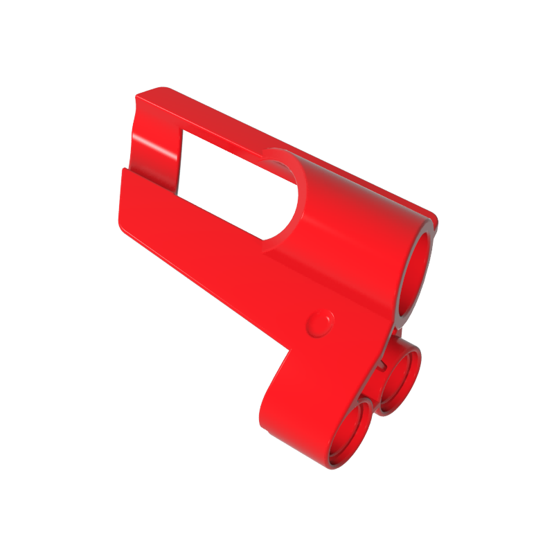 Gobricks,Technic Panel Fairing # 6 Small Short, Large Hole, Side B,32528
