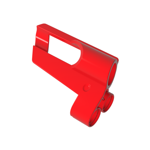 Gobricks,Technic Panel Fairing # 6 Small Short, Large Hole, Side B,32528