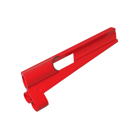 Gobricks,Technic Panel Fairing # 7 Small Long, Large Hole, Side A,32534,40042