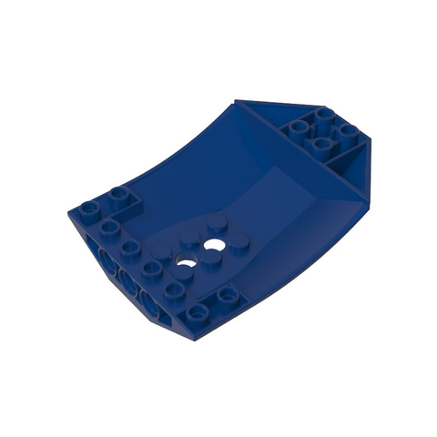 Gobricks,Wedge Curved Inverted 8 x 6 x 2 Cockpit,42021,41761