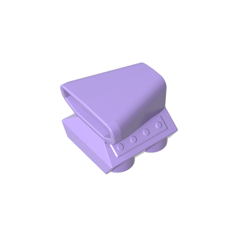 Gobricks,Engine/ Air Scoop 2 x 2,50943,15547,51688