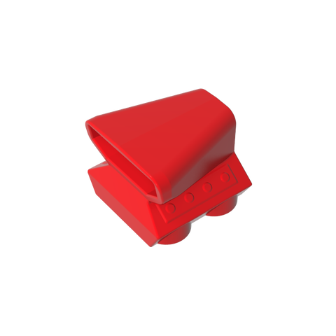 Gobricks,Engine/ Air Scoop 2 x 2,50943,15547,51688