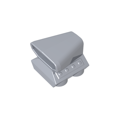 Gobricks,Engine/ Air Scoop 2 x 2,50943,15547,51688
