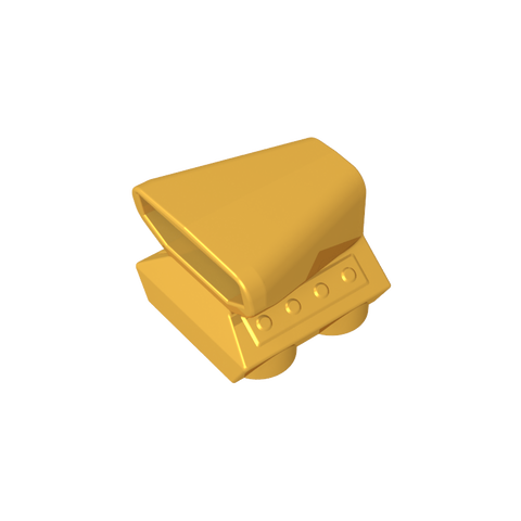Gobricks,Engine/ Air Scoop 2 x 2,50943,15547,51688