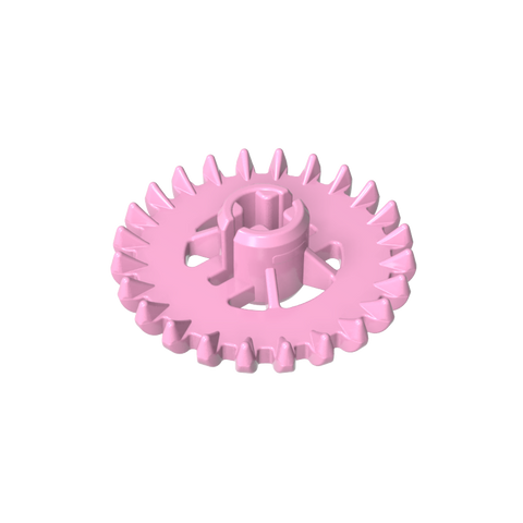 Gobricks,Technic Gear 24 Tooth Crown with Reinforcements [New Style],3650c,3650,3650a,3650b